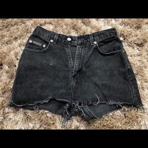 Caliber Klein high waisted Jean shorts